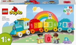 Productfoto van LEGO DUPLO Getallentrein: leren tellen met 10 cijferstenen