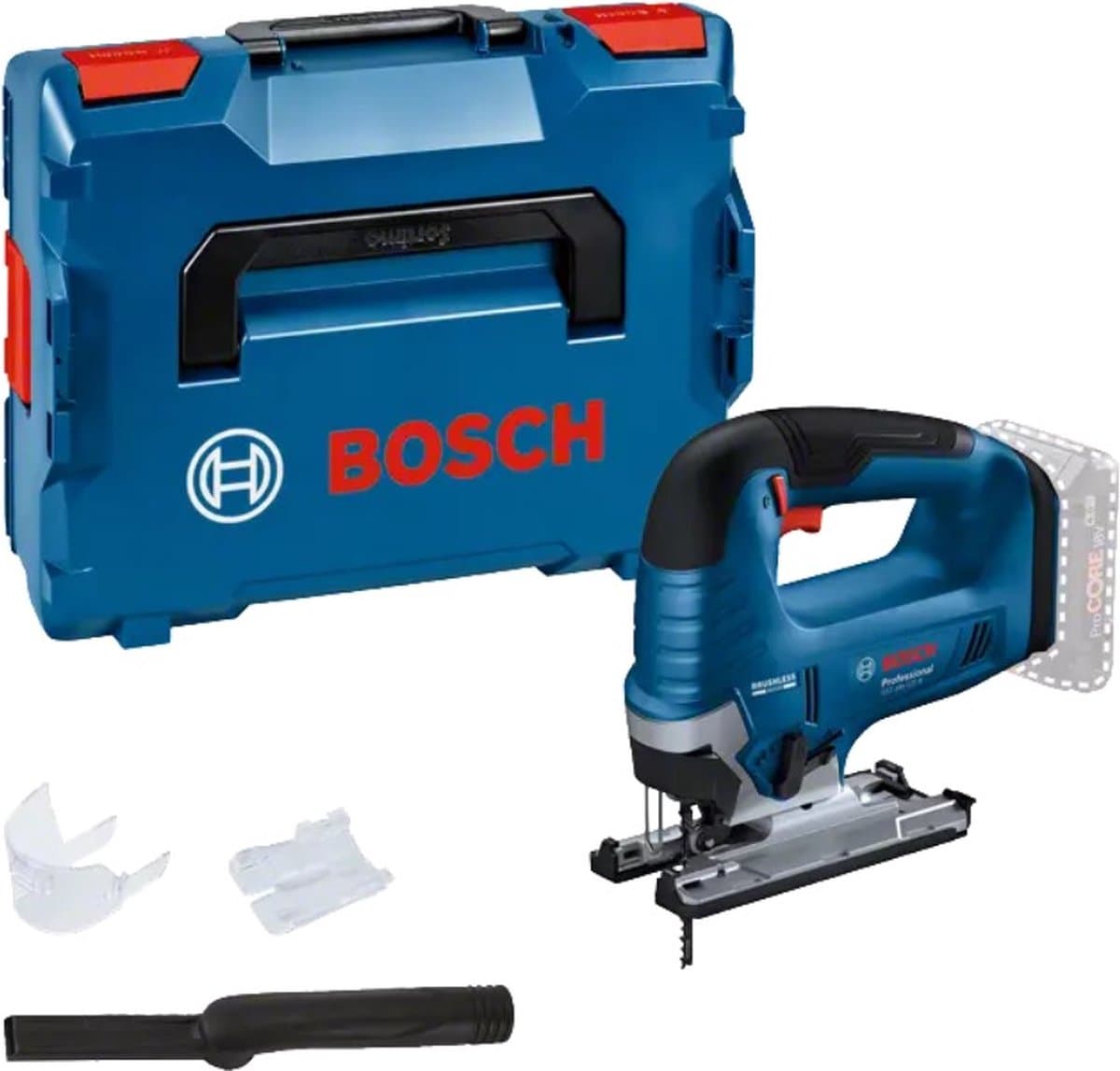 Bosch GST 18V-125 B: borstelloze accu-decoupeerzaag in L-Boxx