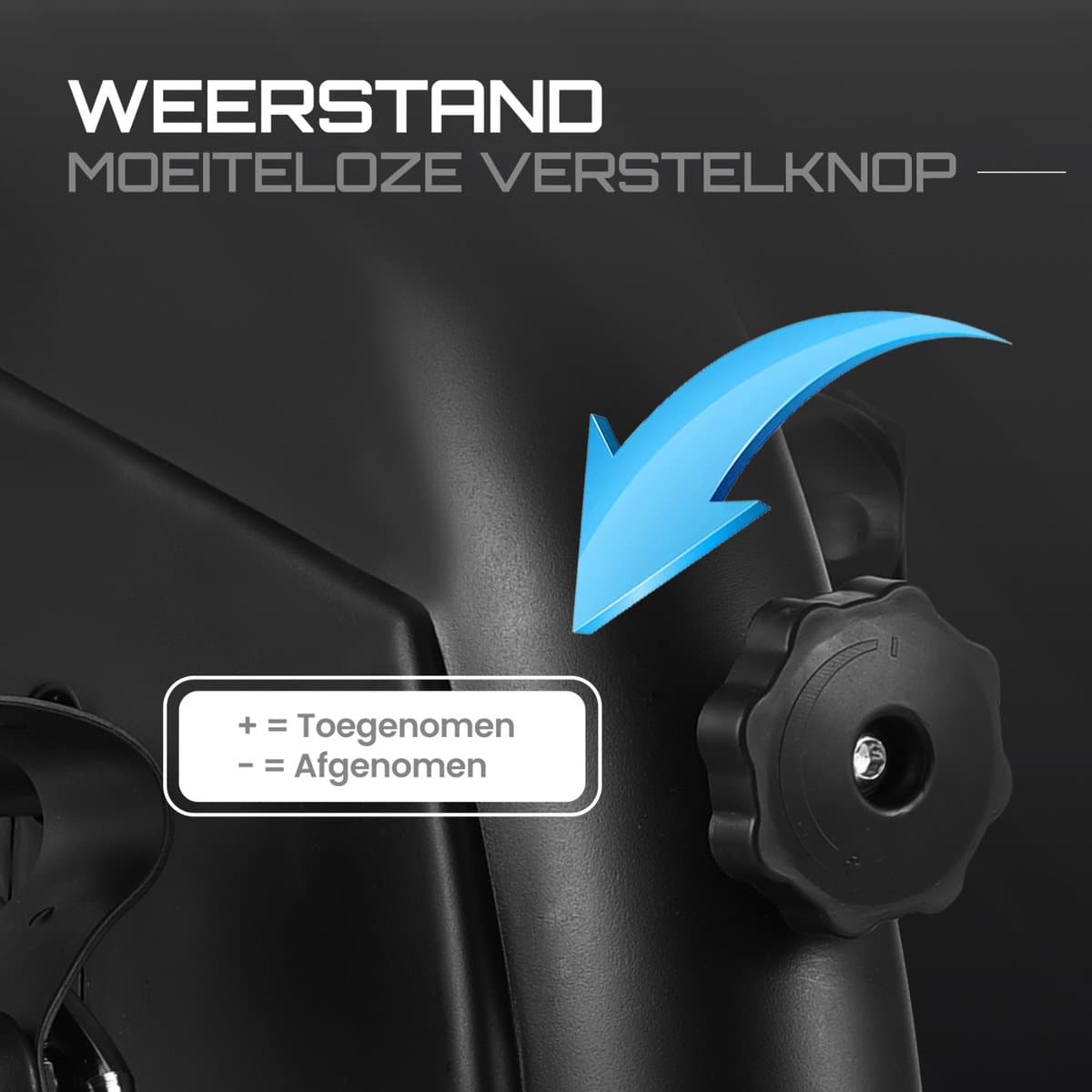 ICONOVA® Stoelfiets – Onder Bureau Fiets met LCD Display – Mini Hometrainer voor Benen & Armen – Compacte Pedal Trainer voor Thuisgebruik & Revalidatie thumbnail 2