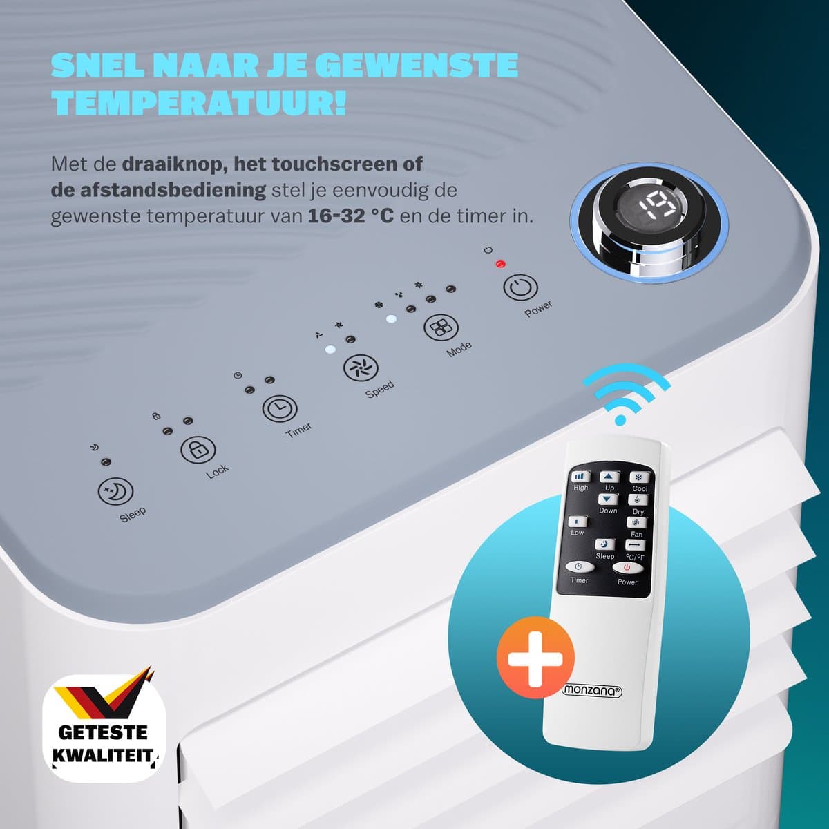 Monzana Mobiele Airco 7000BTU thumbnail 8