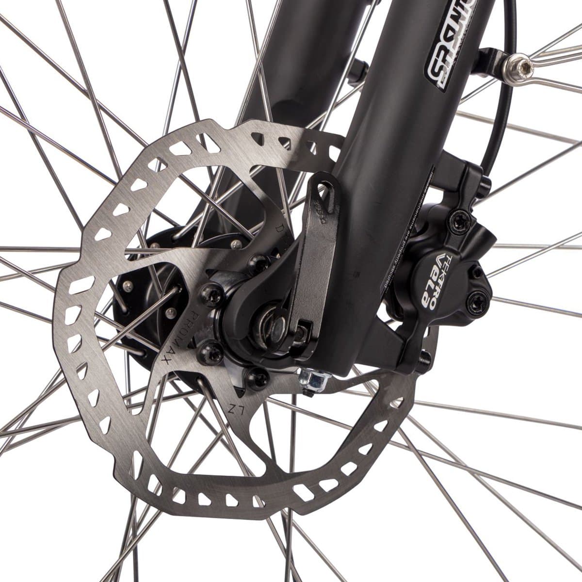 SAXXX Deluxe Sport Elektrische Fiets - 28 inch E-Bike - 250W Middenmotor - 70Nm Koppel - 418Wh Geïntegreerde Accu - Shimano Alivio 9 Versnellingen - Shimano MT200 Hydraulische Schijfremmen - glanzend bordeauxrood thumbnail 2