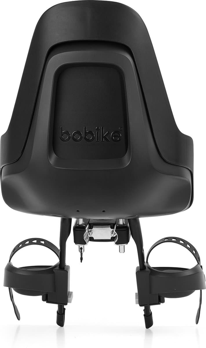 Bobike One Mini voorzitje - Urban Black - fietsstoeltje - kinderzitje - voorzitje - fietszitje - voor fiets of e-bike thumbnail 8