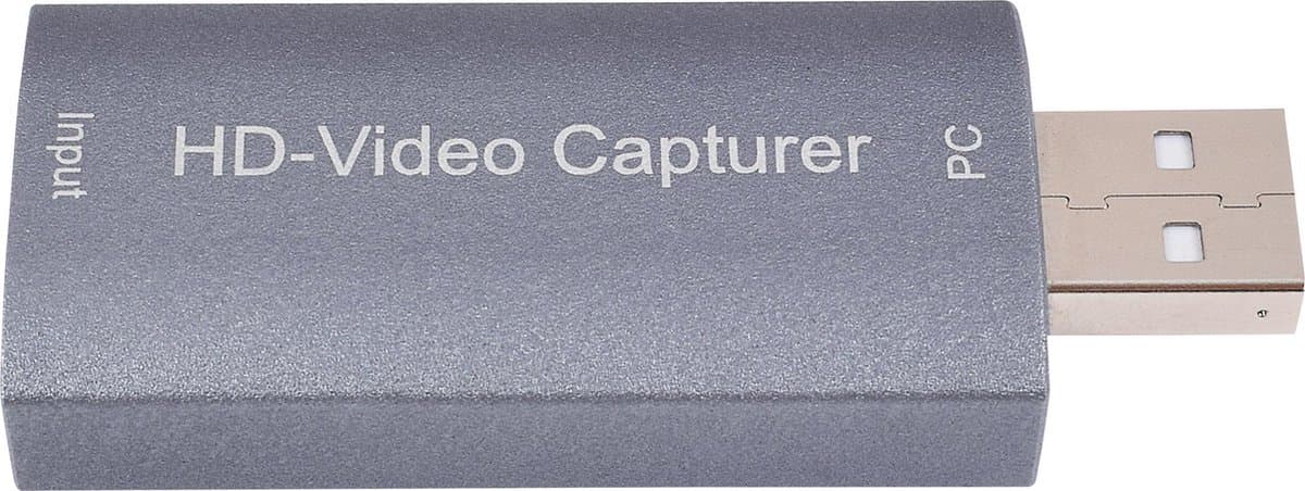 Smartzo - HDMI Capture Card - Grijs - HDMI naar USB - Video Capture - Opnemen, Streamen, Video Bellen en Live Casts thumbnail 4