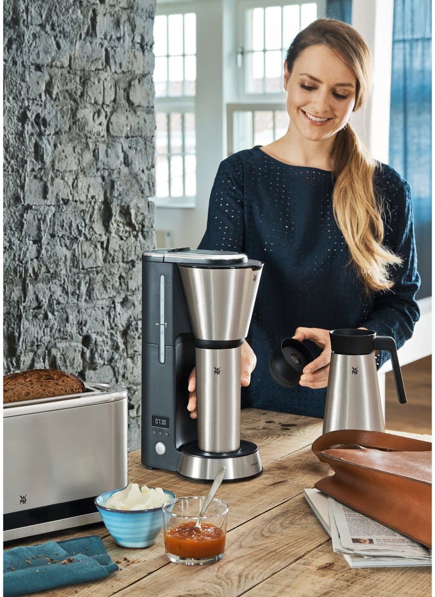 WMF KITCHENminis 0412260011 - Filter-koffiezetapparaat - Thermoskan - Zwart/RVS - Compact - 5 Kopjes thumbnail 3