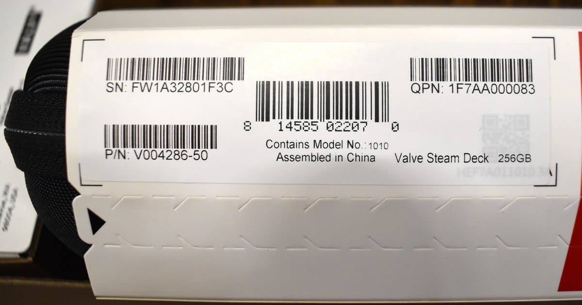 Valve Steam Deck - Handheld Console - 256GB - (UK) (PC) thumbnail 6