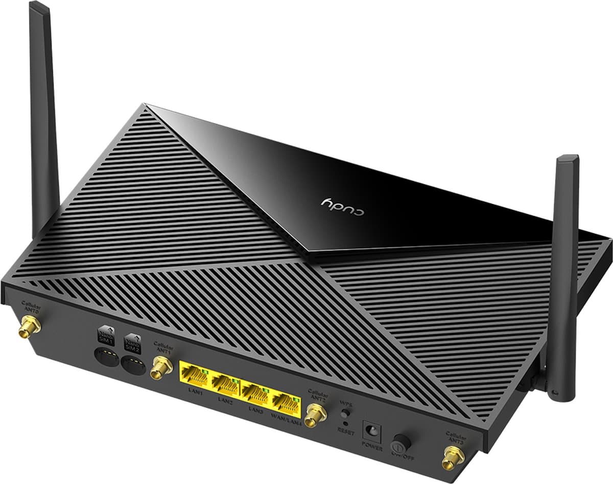 Cudy AX3000 Wi-Fi 6 5G CPE Mesh Router met dual-sim thumbnail 2