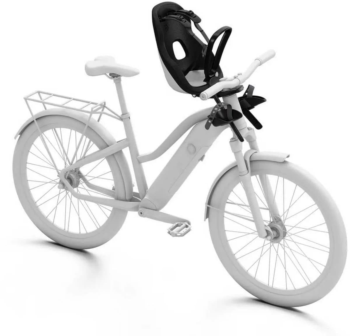 Thule Yepp Nexxt 2 mini - fietsstoeltje - voorzitje - White thumbnail 5