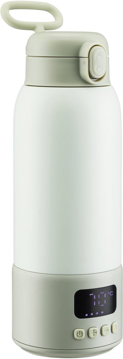 Flessenwarmer voor onderweg - Draadloos - 16.000 mAH - Temperatuur regelaar thumbnail 5