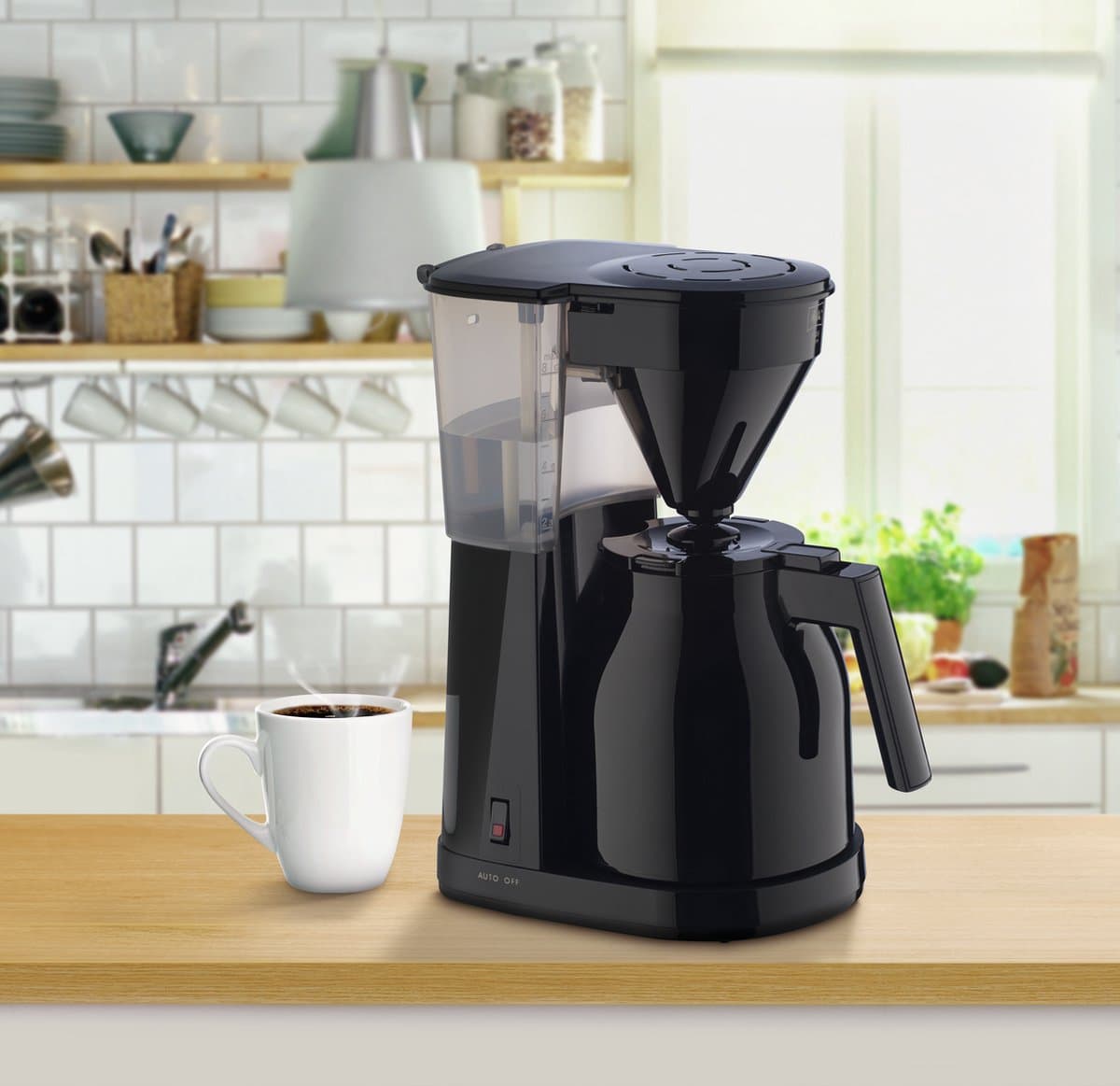 Melitta Easy Therm 1023-06 - Koffiezetapparaat - Zwart thumbnail 4