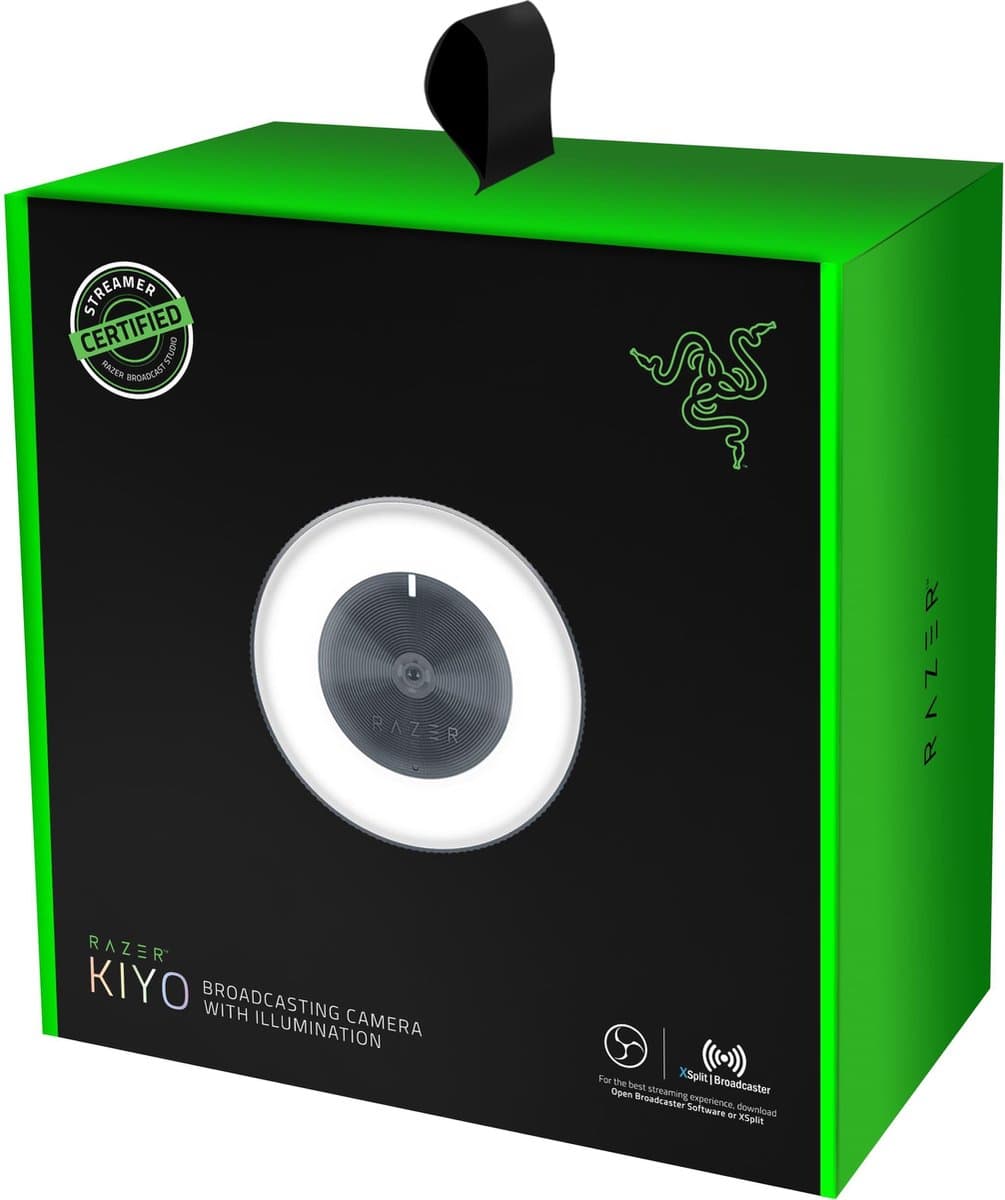 Razer Kiyo: streaming-webcam met ringlamp in 1080p thumbnail 6