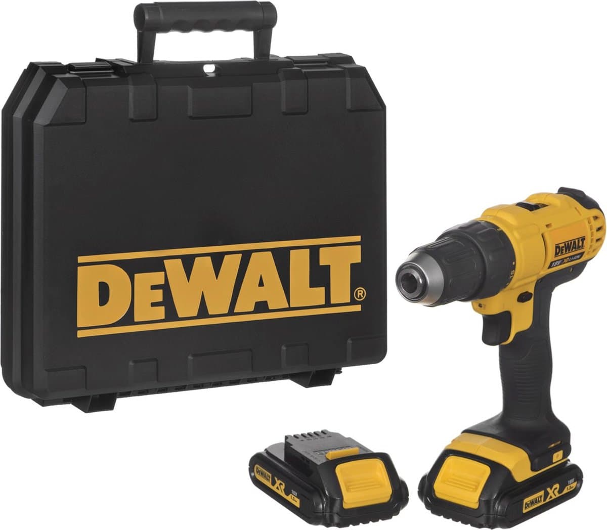 DeWalt DCD771C2 - 18V accuboormachine, compact en licht