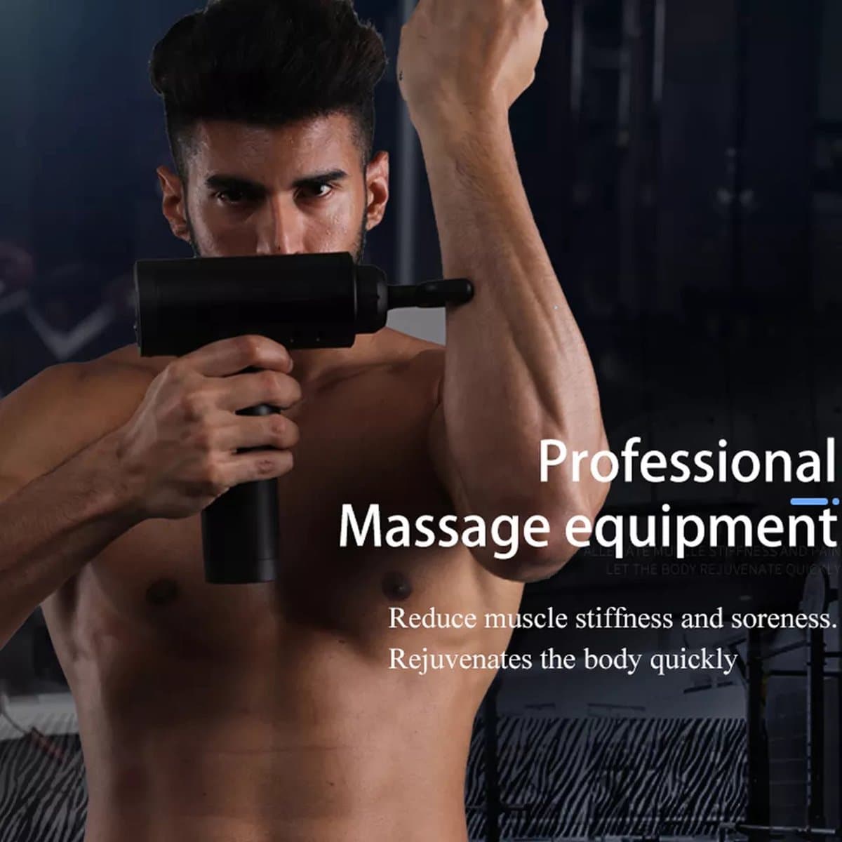 Onbekend Fascial Gun - Diepe spiermassage met meerdere standen thumbnail 2