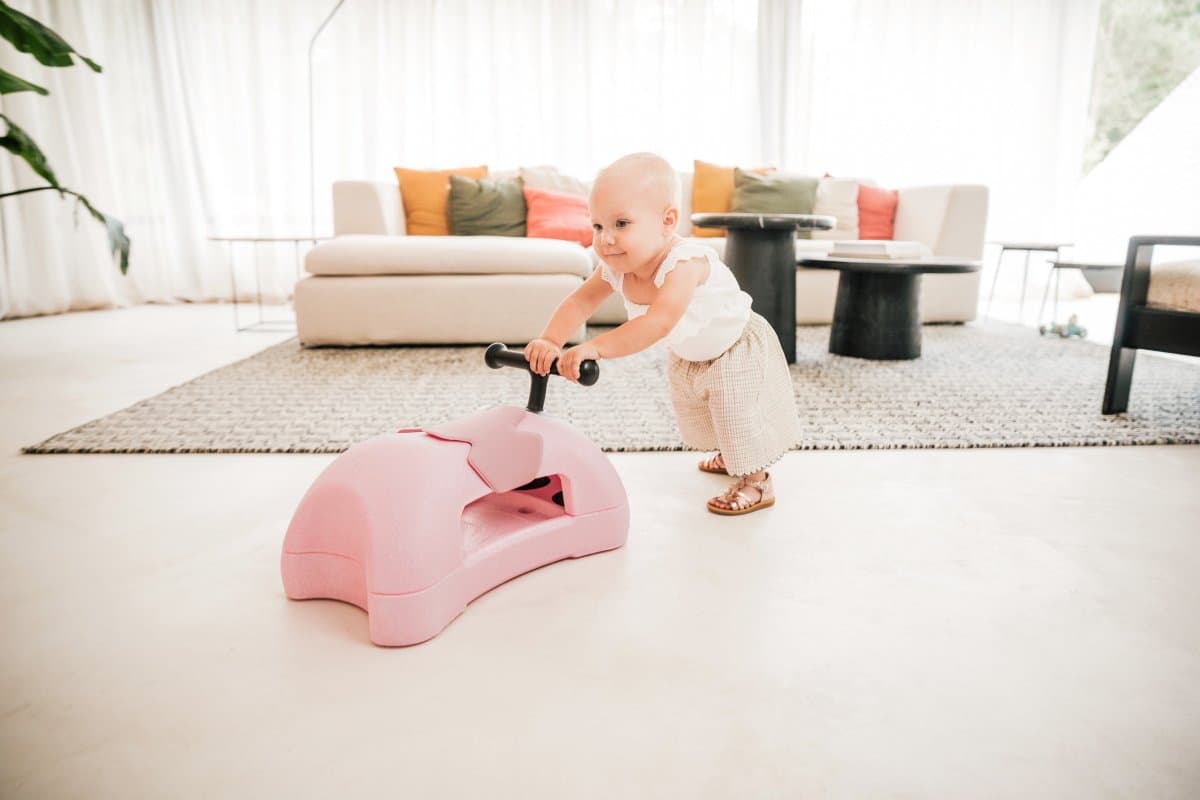 Scoot & Ride My First Baby - Roze - 3-in-1 loopwagen voor baby's thumbnail 3
