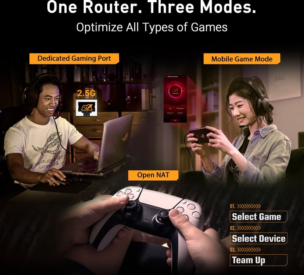 ASUS TUF Gaming BE6500: WiFi 7-router met 2.5Gbps en 6500 Mbps thumbnail 2