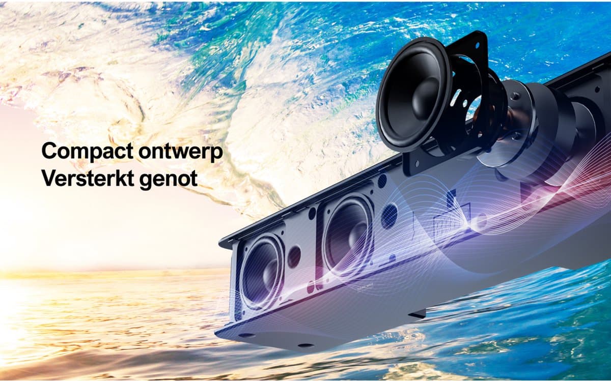 ULTIMEA Poseidon M4T Home Theater System: 5.1-kanaals Dolby Atmos-soundbar met draadloze subwoofer en 2 surround-luidsprekers thumbnail 6