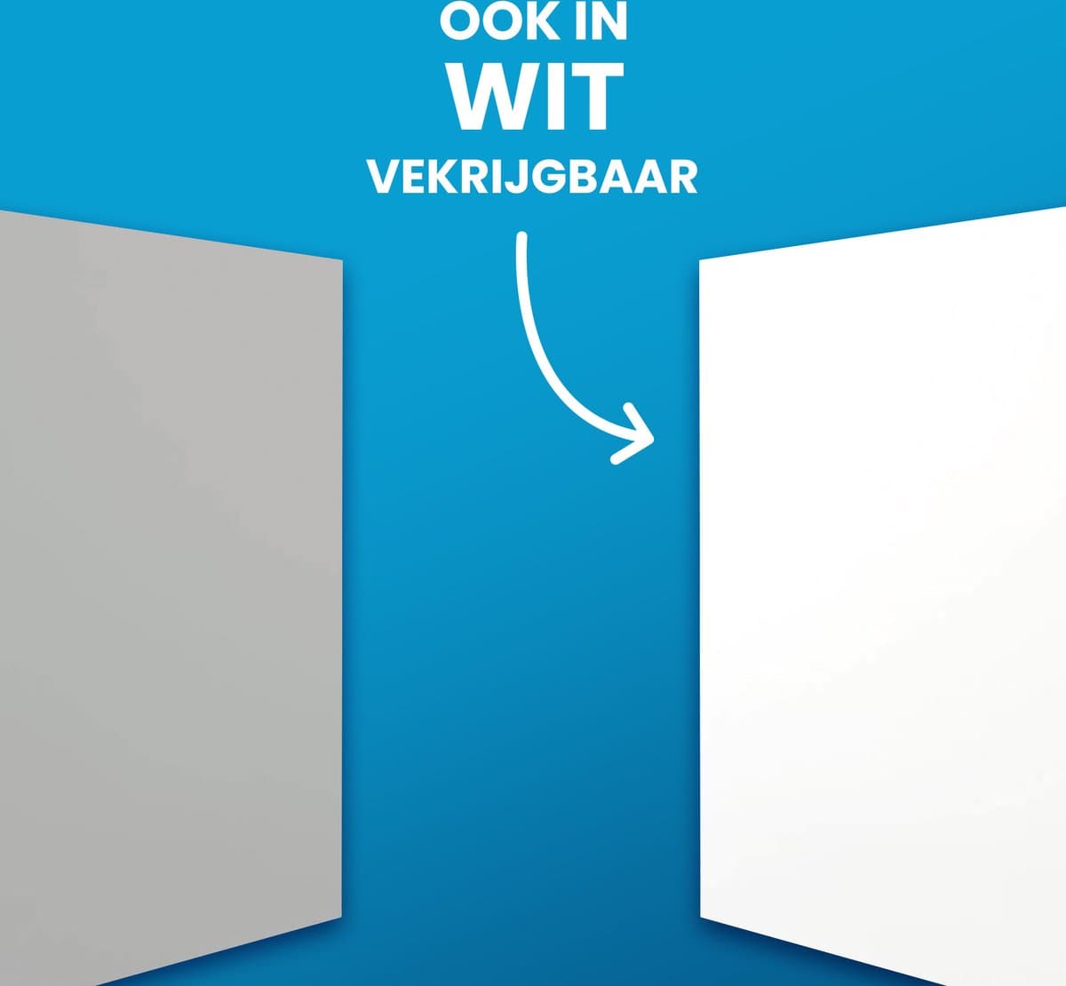 IVOL Whiteboard zonder rand 90x120 cm Grijs - Magnetisch - Frameless thumbnail 5