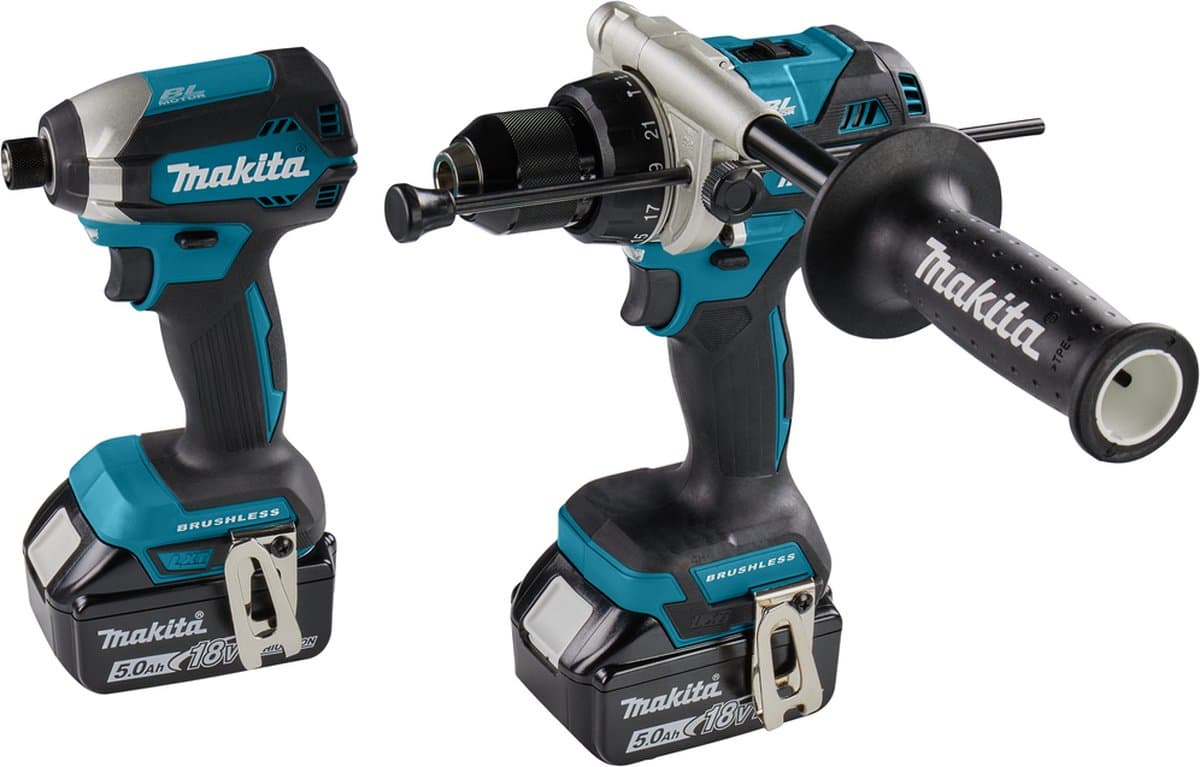 Makita Combiset DLX2418TJ Boor + Schroefmachine thumbnail 7