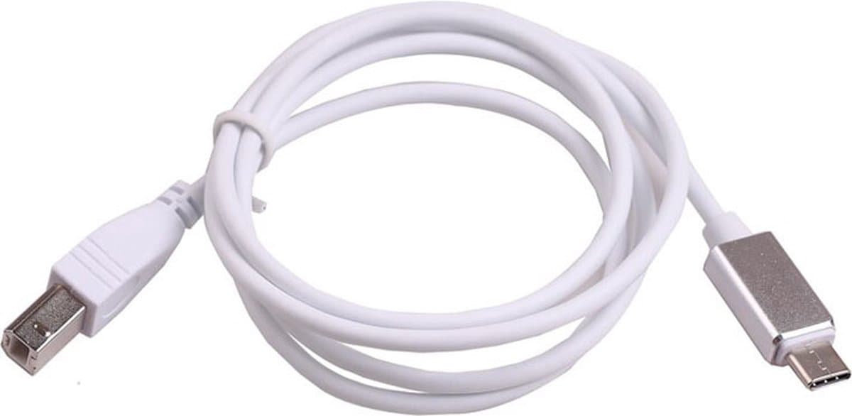OTG-kabel Type C naar USB-B voor printer, piano en MIDI thumbnail 5