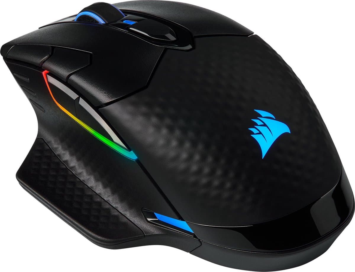Corsair Dark Core RGB Pro - Draadloze Gaming Muis - 18000 DPI - Zwart thumbnail 4