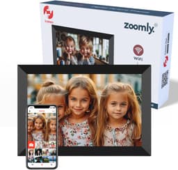 Productfoto van Zoomly - Full HD Glazen Digitale Fotolijst