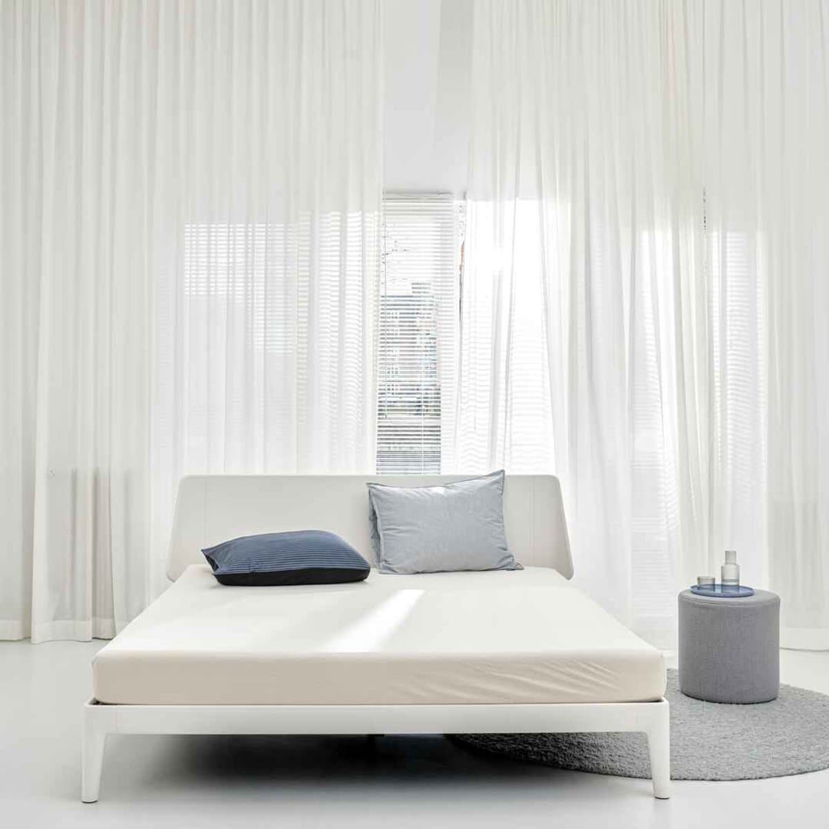 Auping Jersey 190 hoeslaken voor matras - 80/90/100 x 200/210/220 cm - Gebroken wit - Biologisch katoen thumbnail 5