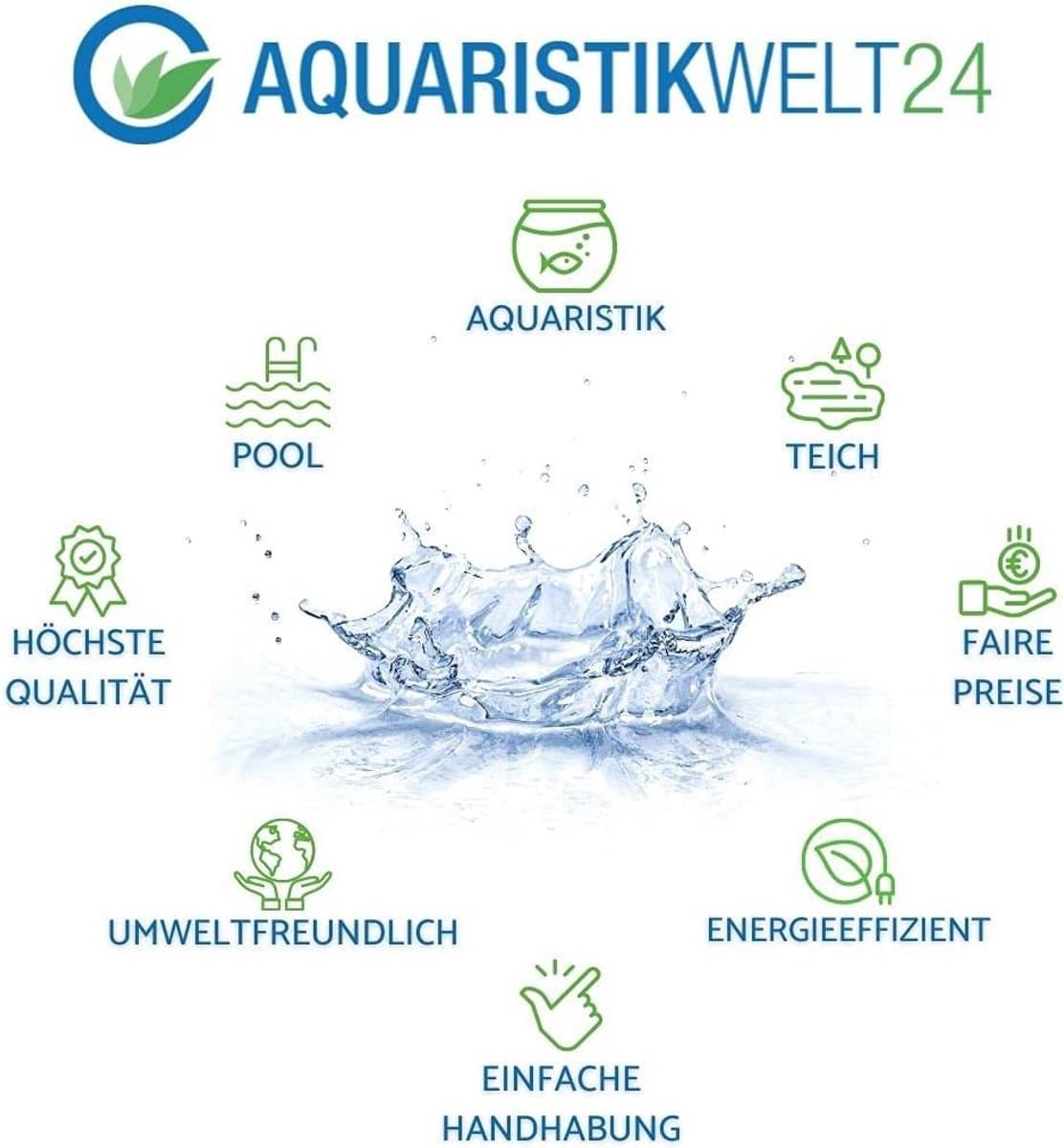 Complete Aquarium Set LED 7L met verlichting en filter thumbnail 6
