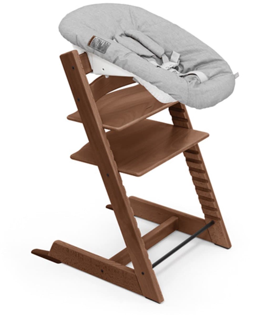Stokke Tripp Trapp Kinderstoel - Warm Brown | Bundel met babyset en zwarte newbornset thumbnail 6