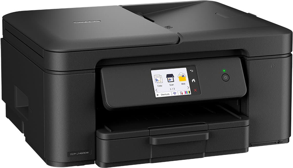 Brother DCP-J1460DW - Multifunctionele Inkjetprinter - A4 - 1200 x 6000 DPI - 16 ppm - Wifi - Zwart thumbnail 2