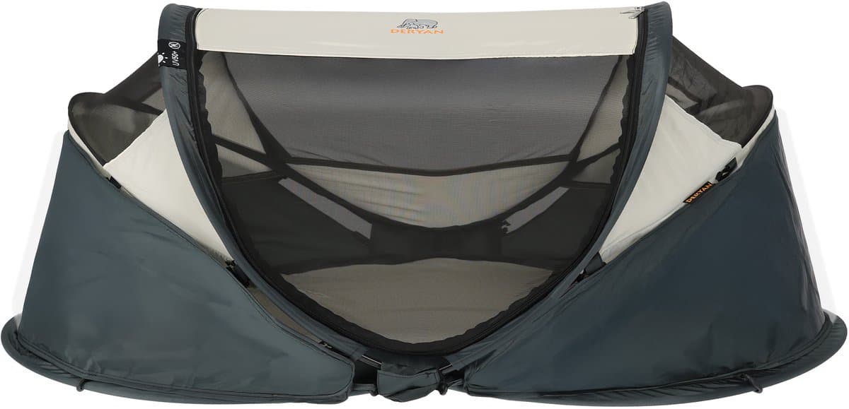 Deryan Baby Luxe Windscreens - Antraciet - UV protected - Windbescherming thumbnail 3