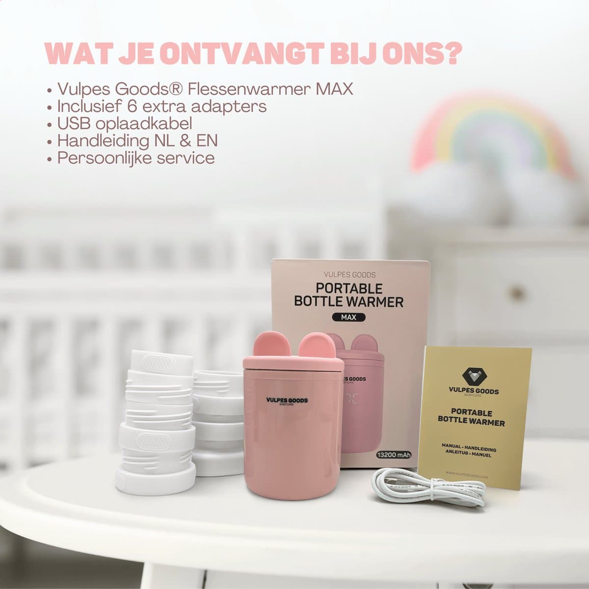Vulpes Goods BabyCare Max, 13.200 mAh en 4 standen thumbnail 8