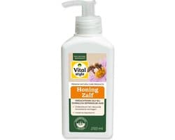 VITALstyle HoningZalf - Dieren Supplementen - Voor Honden, Katten & Paarden - Ondersteunt Het Natuurlijk Herstellend Vermogen Van De Huid - 250 ml