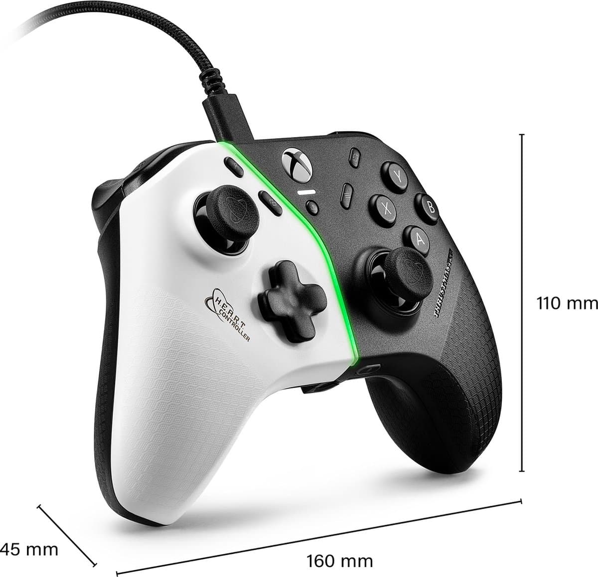 Thrustmaster H.E.A.R.T Gamepad - voor Xbox Series X|S / PC - Hall-effect - anti-drifttechnologie - HEART thumbnail 7