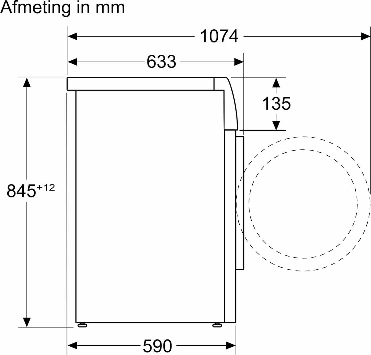 Bosch WGH256A5NL: Energiezuinige 10kg wasmachine met stoom thumbnail 7