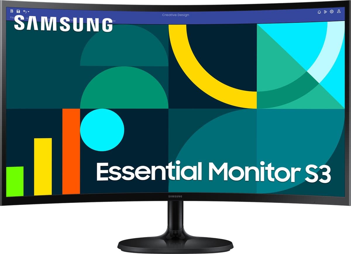 Samsung Essential S36GD 27" - Curved VA-monitor 100Hz