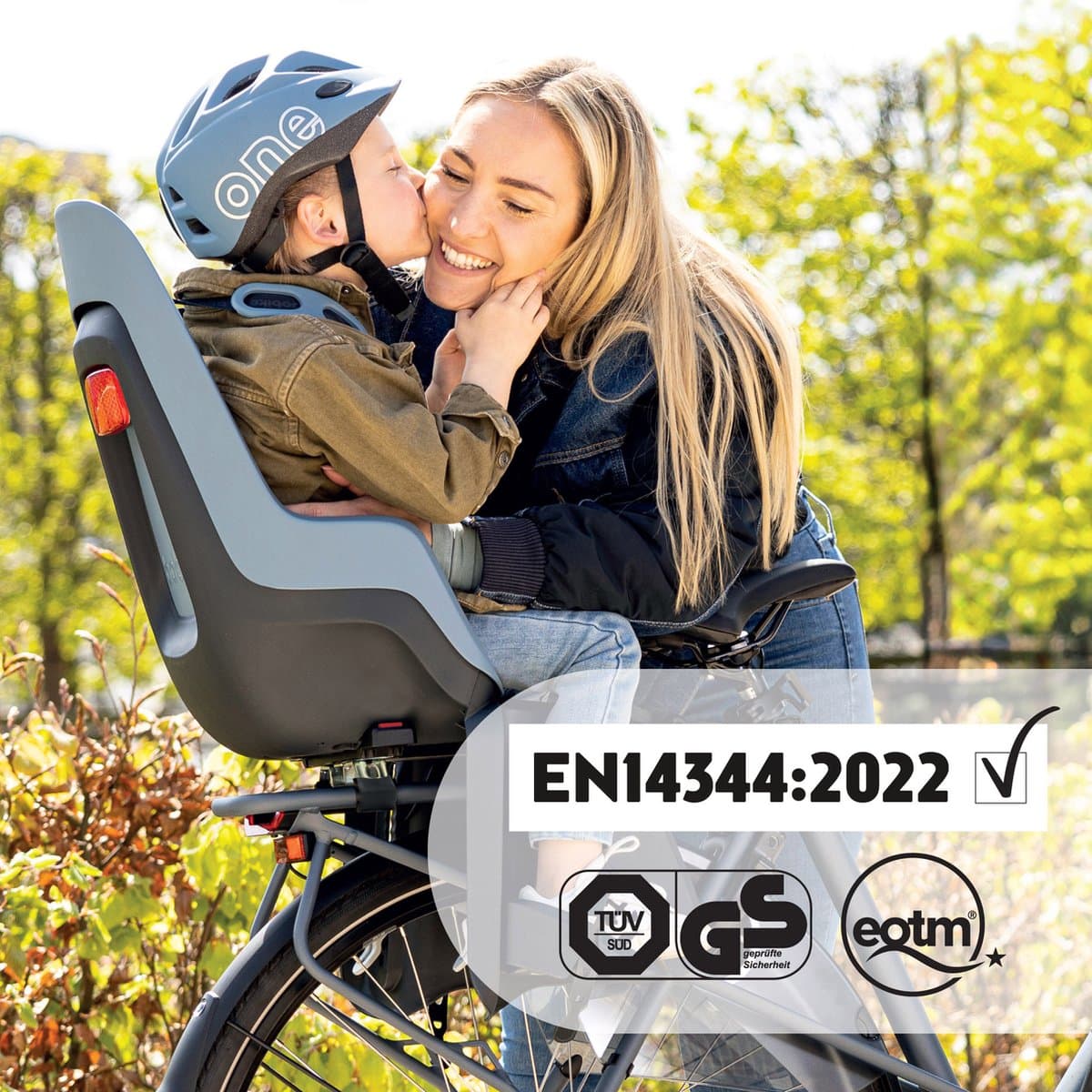 Bobike One Maxi E-BD/bagagedragermontage - Urban Black - fietsstoeltje - kinderzitje - achterzitje - fietszitje - voor achterdrager van een fiets of e-bike thumbnail 5
