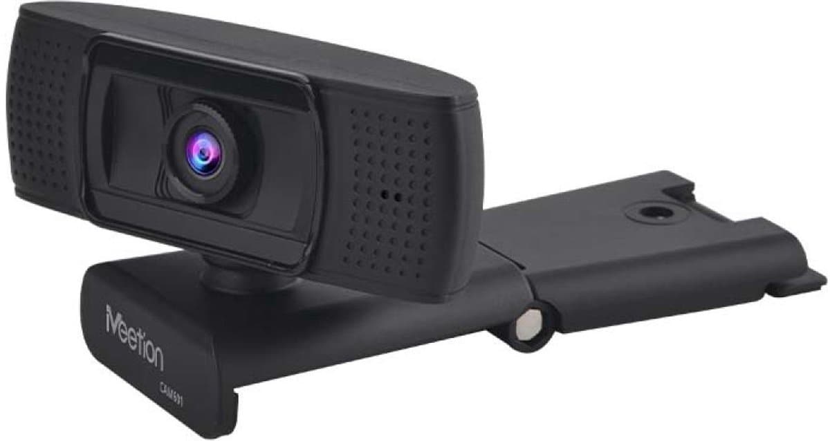 Meetion CAM601 - Webcam - Full HD 1080P - Verstelbare Focus - Clip-on Design - Universele Bevestiging - Zwart thumbnail 7
