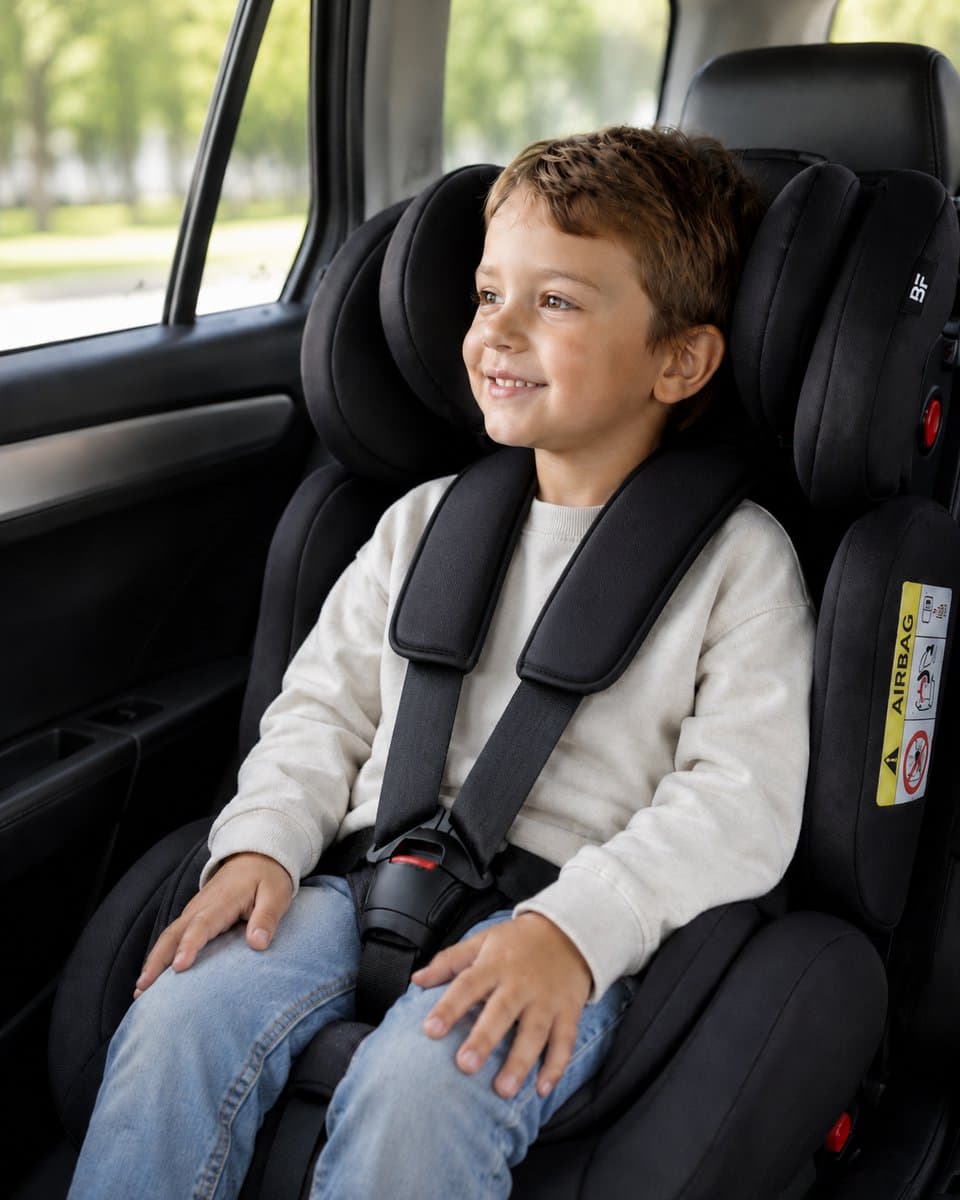 Bebies First Autostoel Kiddo I-Size 360° Draaibaar & Isofix Groep 0/1/2/3 (40-150 cm) - Zwart thumbnail 8