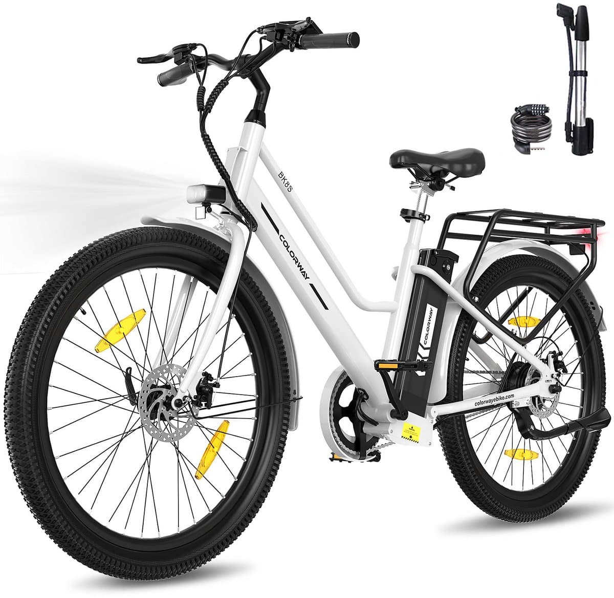 Colorway BK8SL: 250W elektrische fiets met afneembare 36V batterij