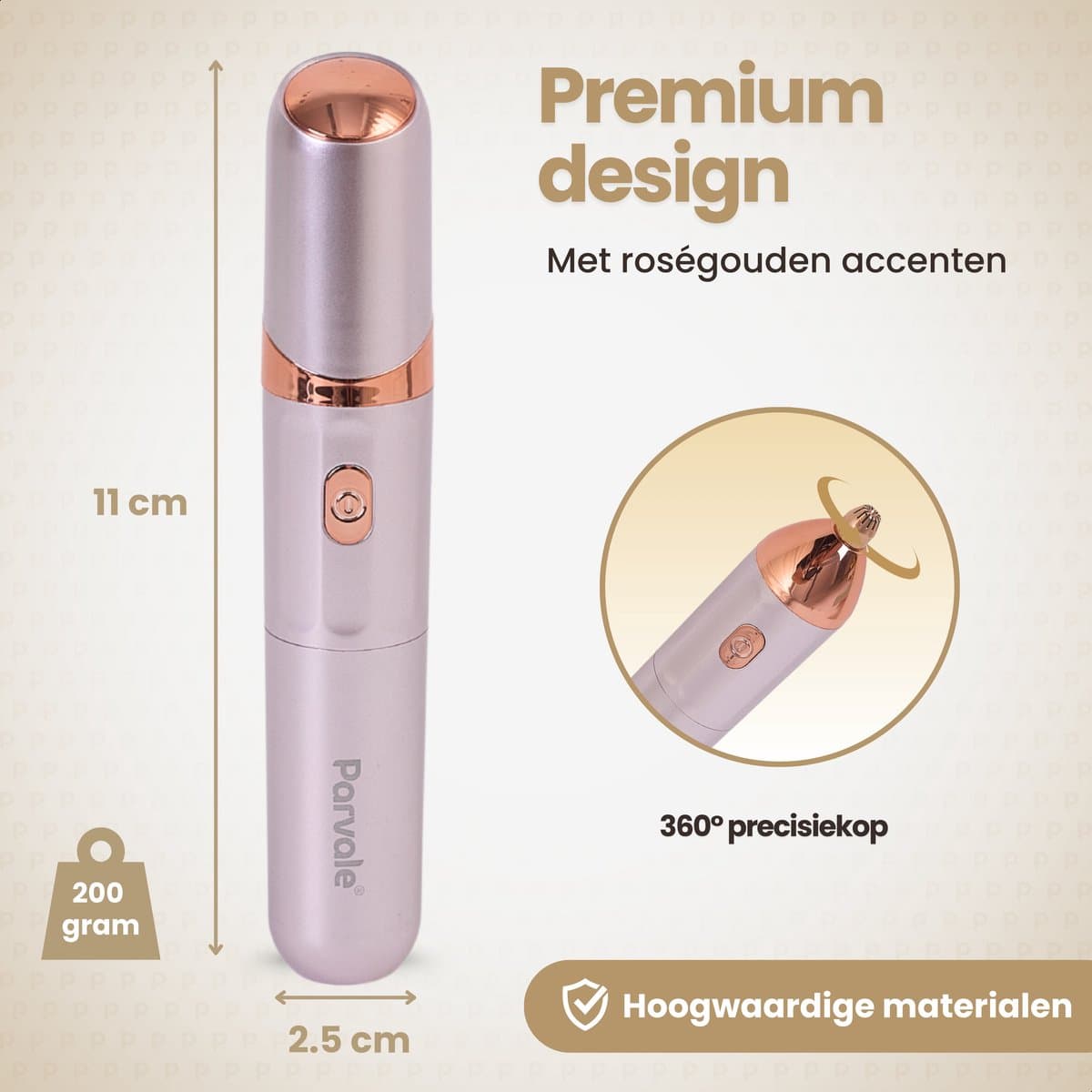 Parvale® 3 in 1 Epilator SilkPro - Epileerapparaat Dames - Epilator - Gezichtsepilator Vrouw - Gezichtsontharing Dames - Epilator Gezicht - Epilator Dames - Gezichtsepilator dames thumbnail 7