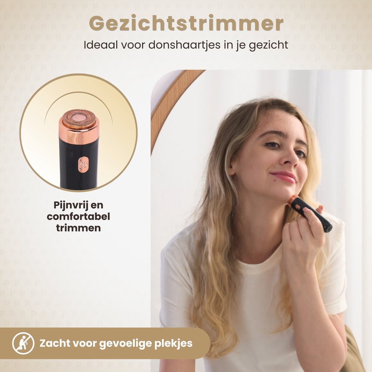 Parvale® 3 in 1 Epilator SilkPro - Epileerapparaat Dames - Epilator - Gezichtsepilator Vrouw - Gezichtsontharing Dames - Epilator Gezicht - Epilator Dames - Gezichtsepilator dames thumbnail 4