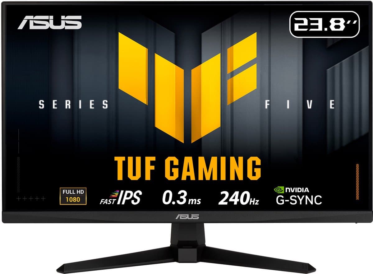 ASUS TUF Gaming VG249QM5A - FHD Fast IPS Gaming Monitor - 240Hz - 0.3ms - 24 Inch