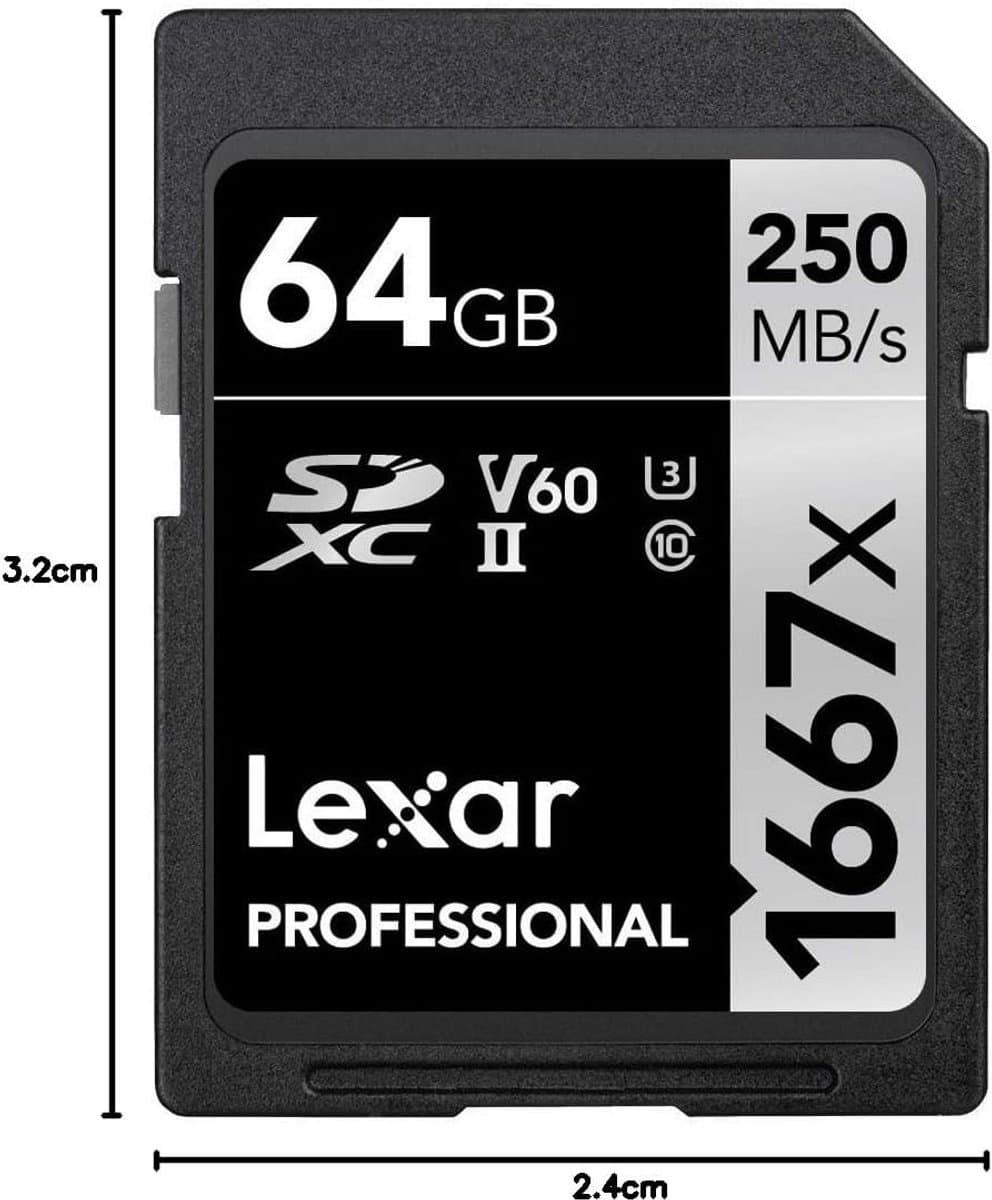 Geheugenkaart - SDXC kaart - Snelle data opslag - UHS-II technologie - 256 GB - Zwart thumbnail 7