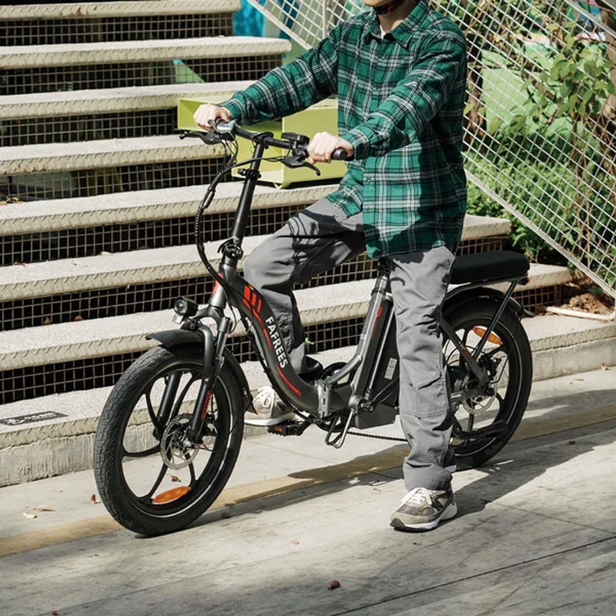 Fafrees F20+ Opvouwbare E-Bike-25km/h- 20Ah Accu- 250W Motor- 7 Versnellingen Shimano-20x3.0 Dikke Banden thumbnail 5