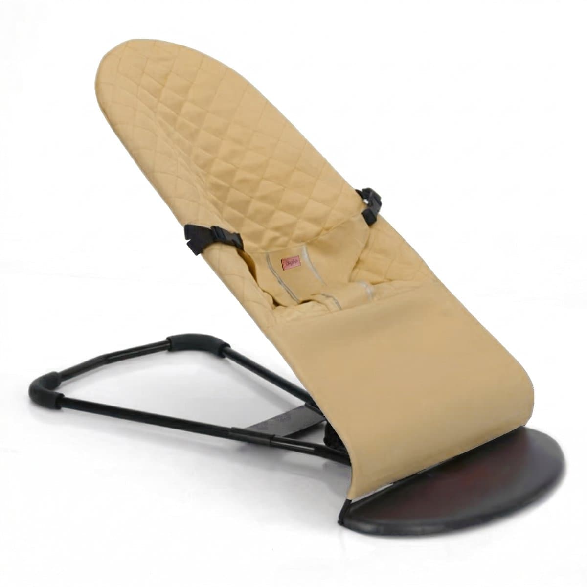 BayBoo Wipstoel Beige - Baby Bouncer - Makkelijk Meenemen - Swing Stoel
