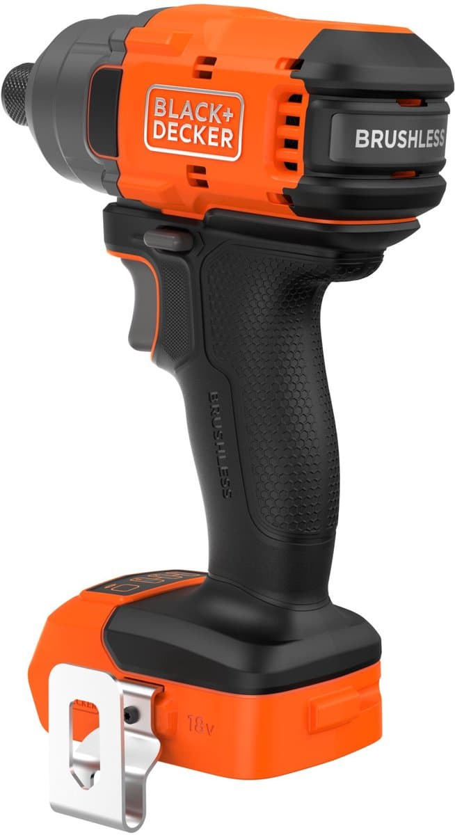 BLACK+DECKER 18V Brushless Slagschroevendraaier met bits (zonder accu en lader) - BLIM78N-XJ thumbnail 2
