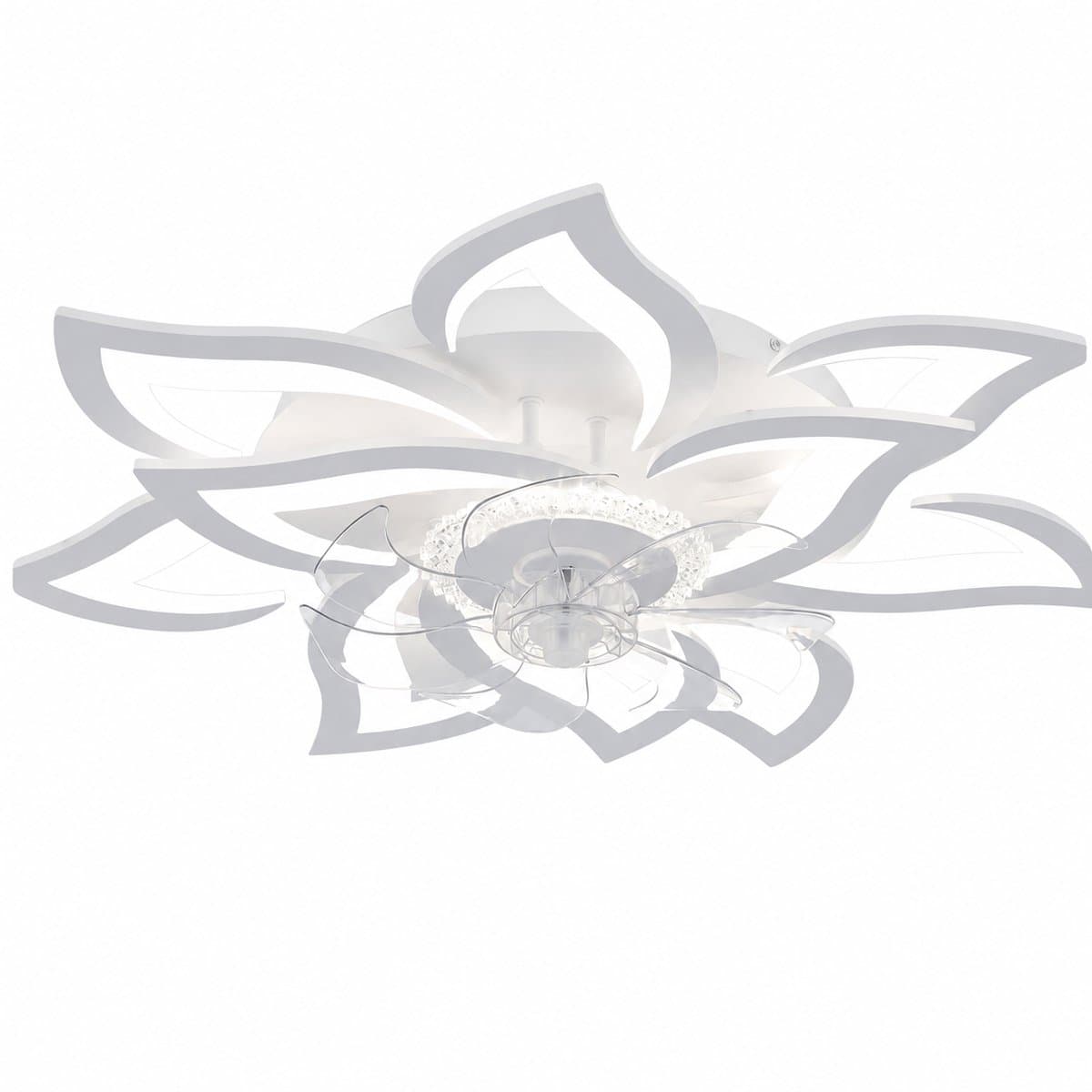 Novari - Plafondventilator - Ventilator - Plafond ventilator met verlichting - Ventilator lamp - Ventilator lamp plafond - 8280Lu