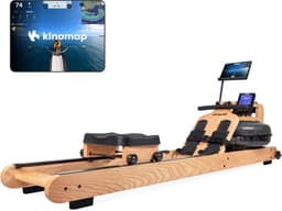 Productfoto van VirtuFit Elite Roeimachine met Waterweerstand - Eikenhout