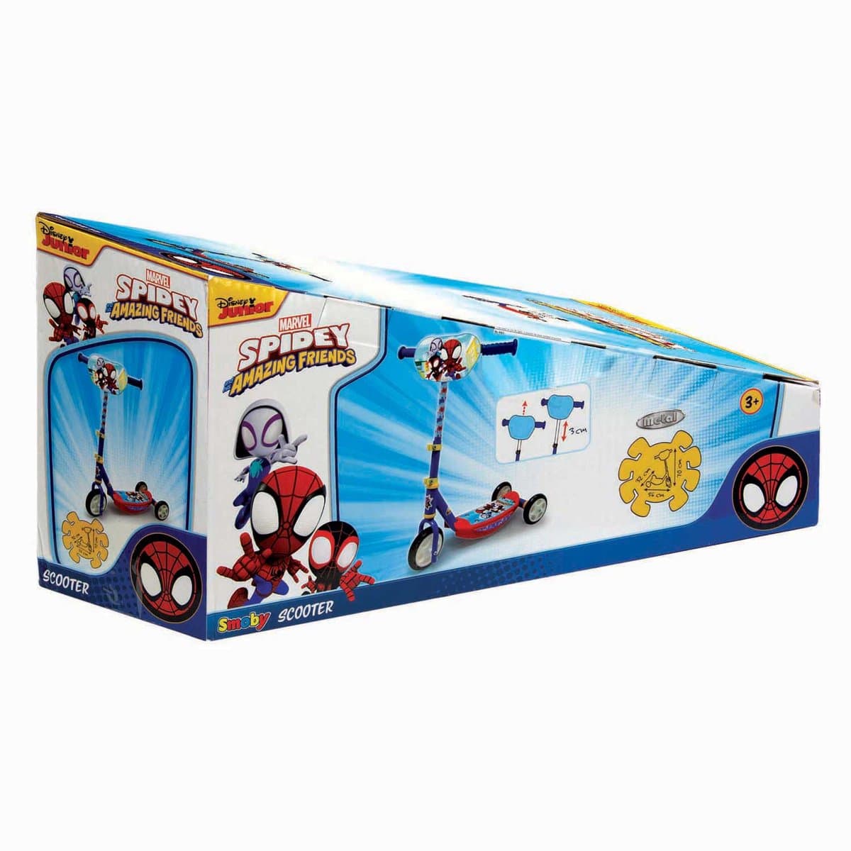 Smoby - Spider-Man - Spidey - Scooter - Step - Vanaf 3 jaar. thumbnail 5
