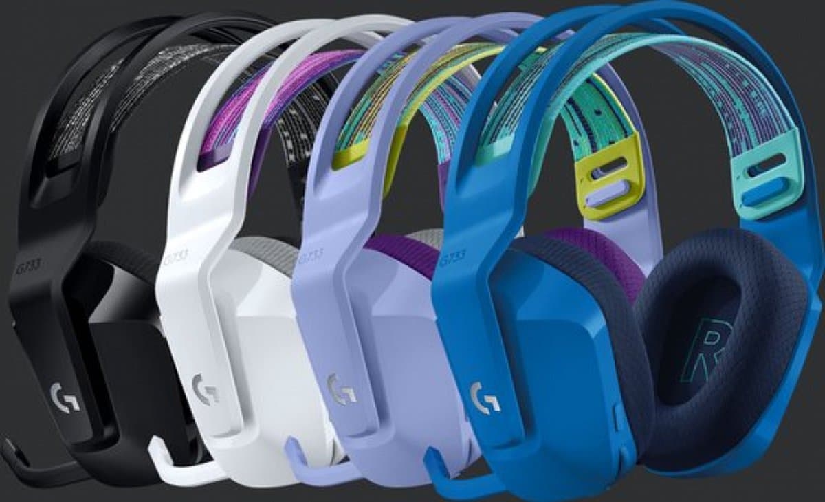 Logitech G733 LIGHTSPEED lila met RGB en USB-A thumbnail 8