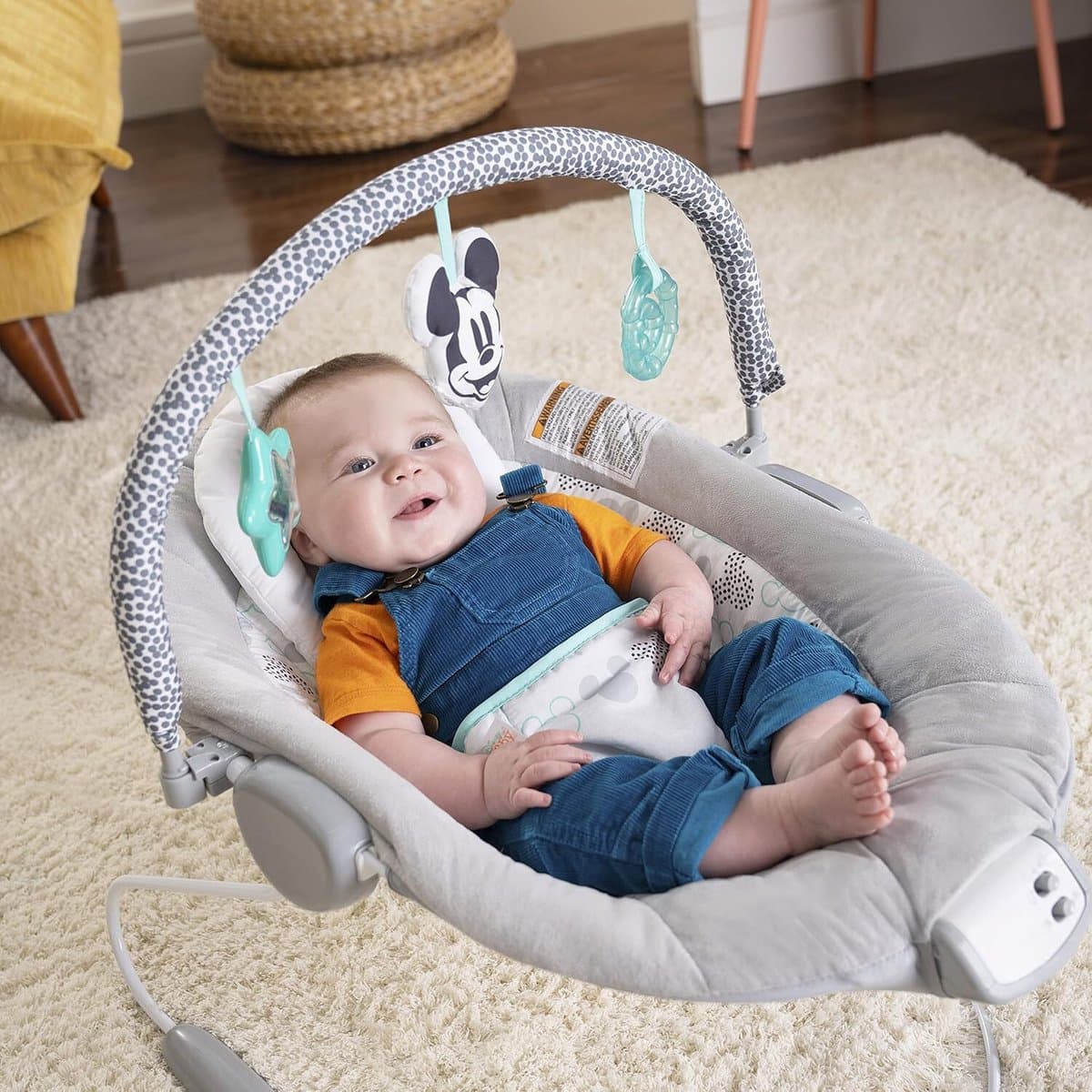 Lexium Elektrische wipstoel - Baby swing elektrisch - Elektrische schommelstoel - Elektrische schommelstoel baby thumbnail 2